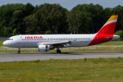 Iberia Airbus A320-214 (EC-IZH) at  Hamburg - Fuhlsbuettel (Helmut Schmidt), Germany
