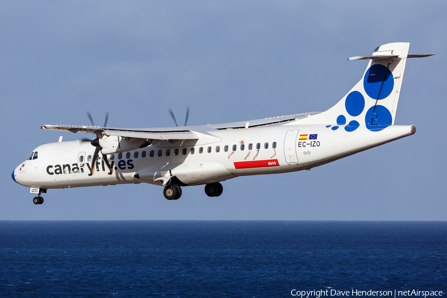 Canaryfly ATR 72-500 (EC-IZO) | Photo 181106