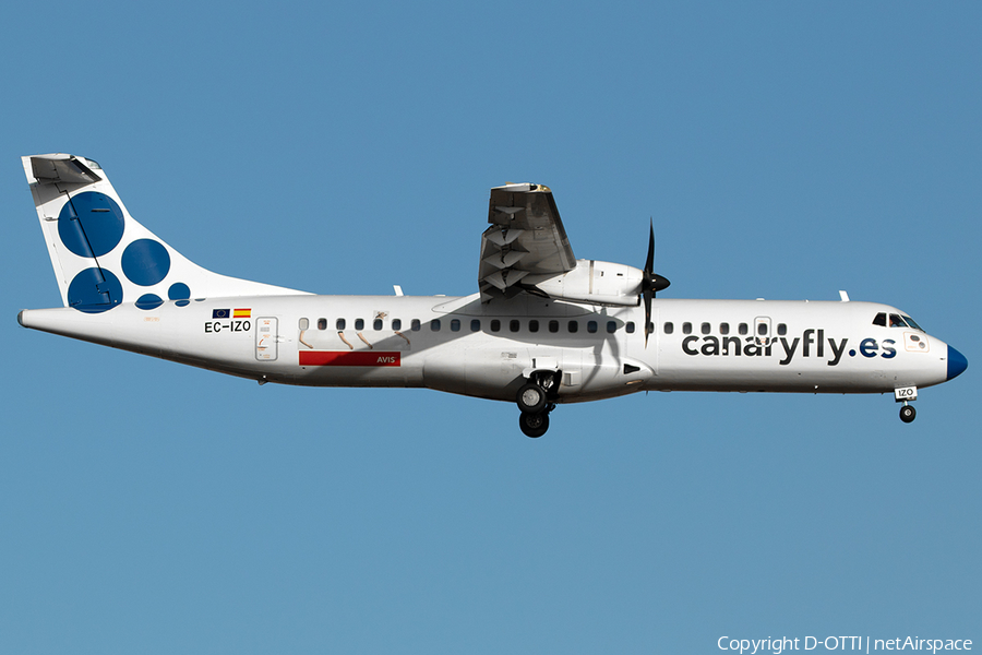Canaryfly ATR 72-500 (EC-IZO) | Photo 261880