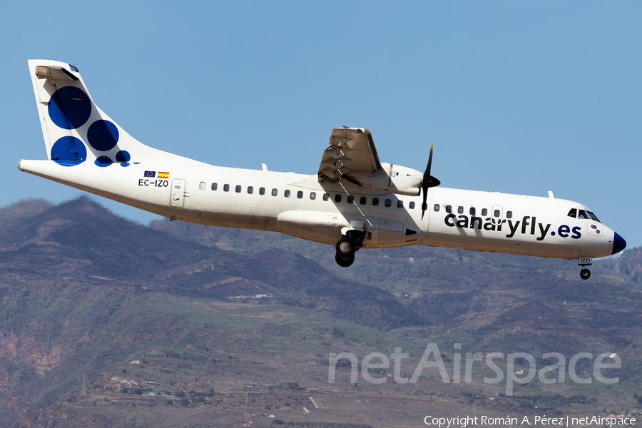 Canaryfly ATR 72-500 (EC-IZO) | Photo 365490