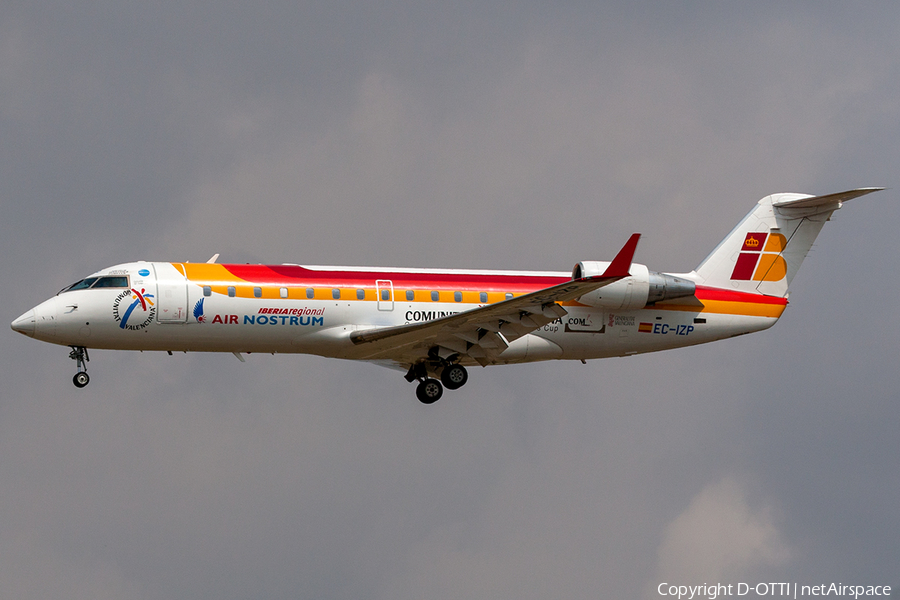 Iberia Regional (Air Nostrum) Bombardier CRJ-200ER (EC-IZP) | Photo 203603