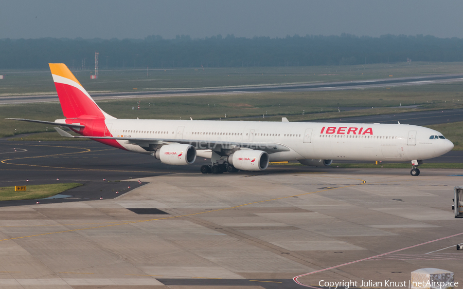 Iberia Airbus A340-642 (EC-IZX) | Photo 110096