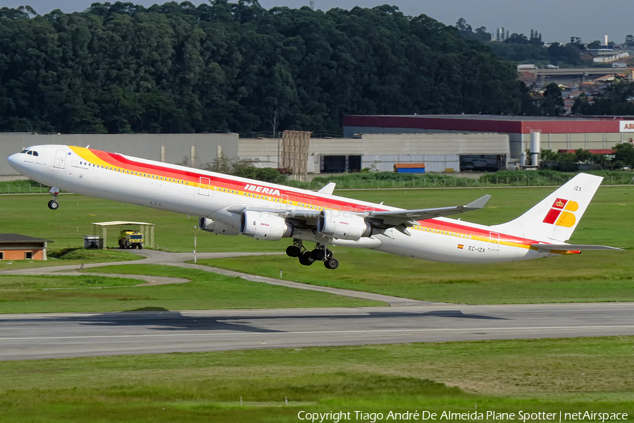 Iberia Airbus A340-642 (EC-IZX) | Photo 392696