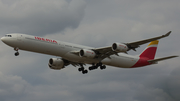 Iberia Airbus A340-642 (EC-IZX) at  London - Heathrow, United Kingdom