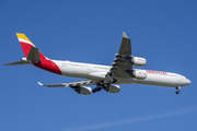 Iberia Airbus A340-642 (EC-IZX) at  Madrid - Barajas, Spain