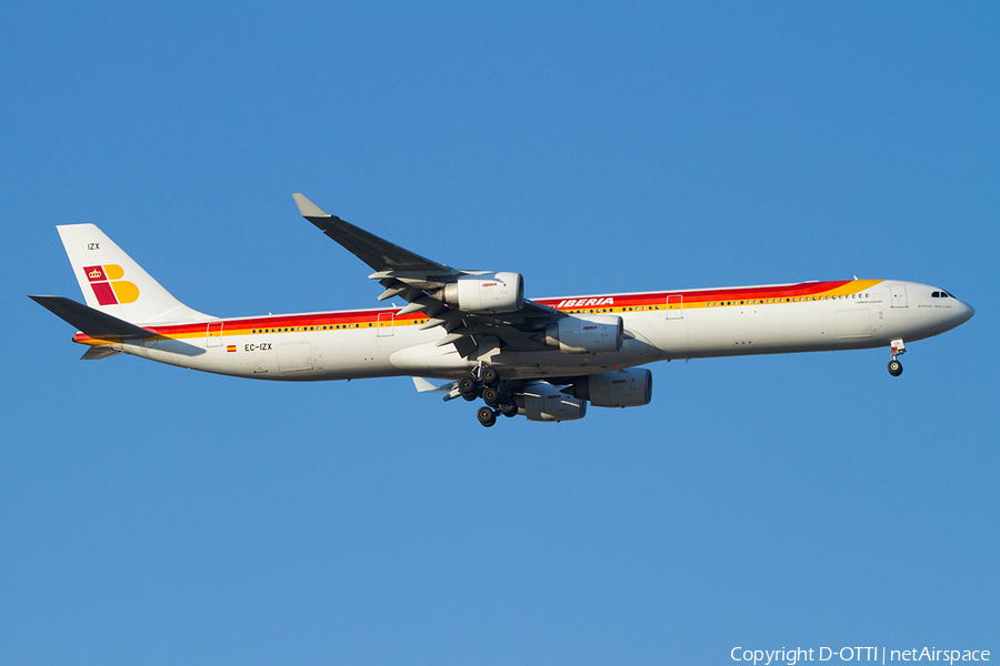 Iberia Airbus A340-642 (EC-IZX) | Photo 370960