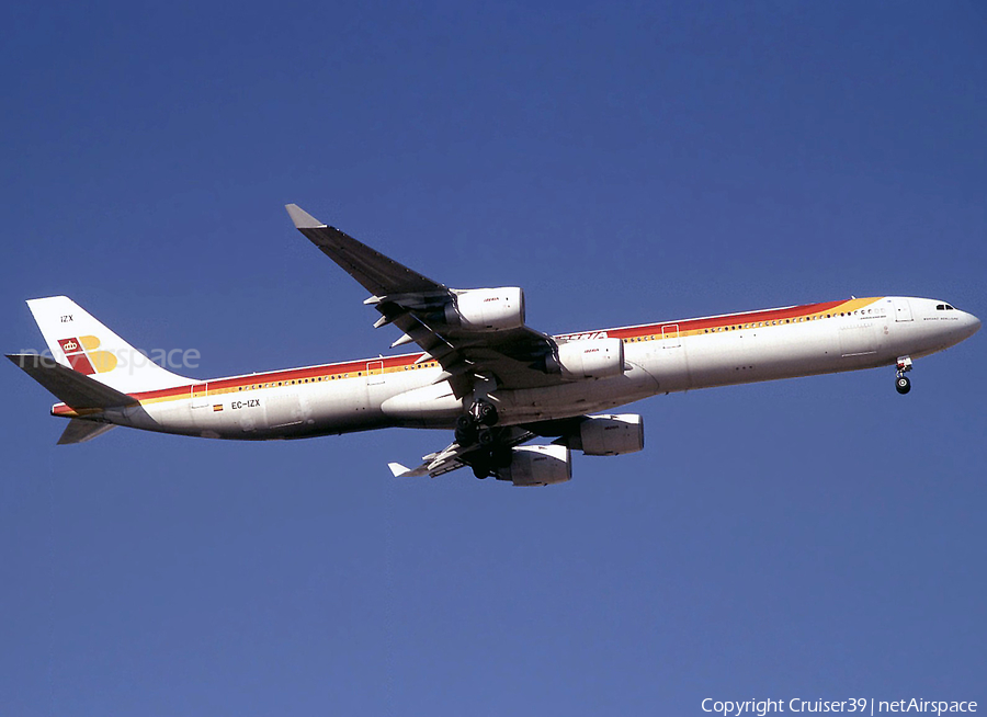 Iberia Airbus A340-642 (EC-IZX) | Photo 551241