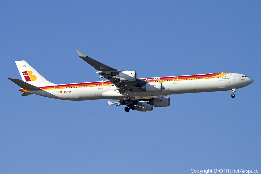 Iberia Airbus A340-642 (EC-IZY) | Photo 370962