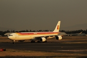 Iberia Airbus A340-642 (EC-IZY) at  Mexico City - Lic. Benito Juarez International, Mexico