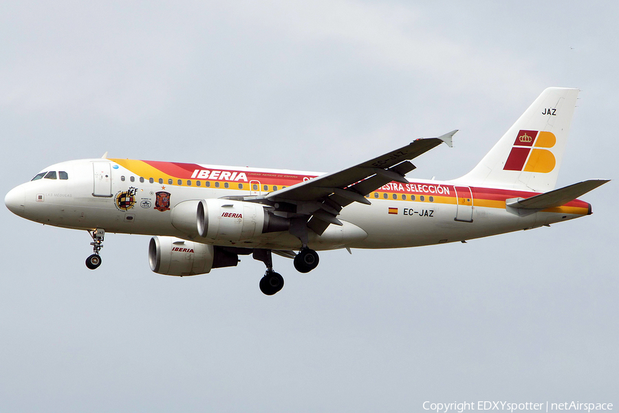 Iberia Airbus A319-111 (EC-JAZ) | Photo 279951