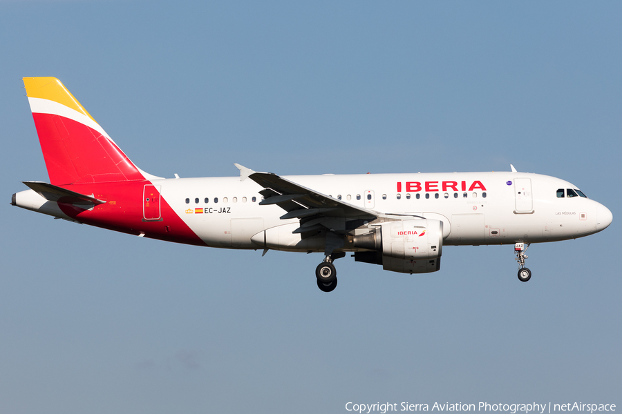 Iberia Airbus A319-111 (EC-JAZ) | Photo 502458