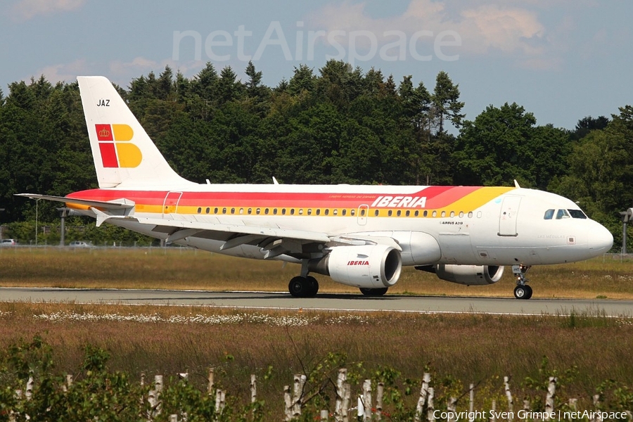 Iberia Airbus A319-111 (EC-JAZ) | Photo 78484