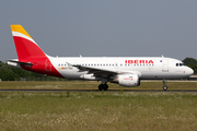 Iberia Airbus A319-111 (EC-JAZ) at  Hamburg - Fuhlsbuettel (Helmut Schmidt), Germany