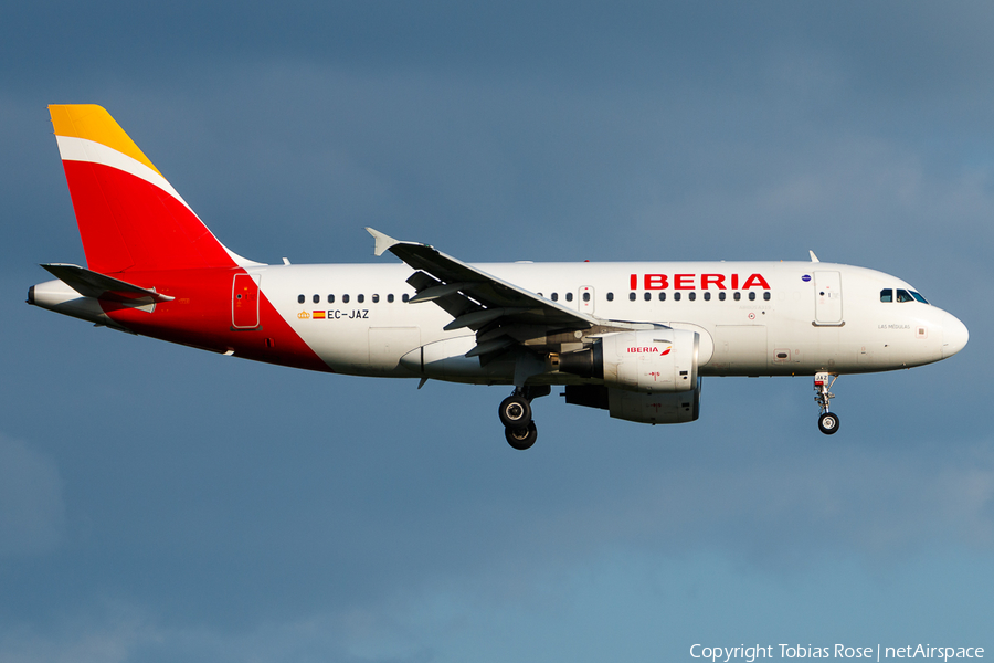 Iberia Airbus A319-111 (EC-JAZ) | Photo 324169