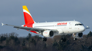 Iberia Airbus A319-111 (EC-JAZ) at  Hamburg - Fuhlsbuettel (Helmut Schmidt), Germany