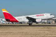 Iberia Airbus A319-111 (EC-JAZ) at  Madrid - Barajas, Spain