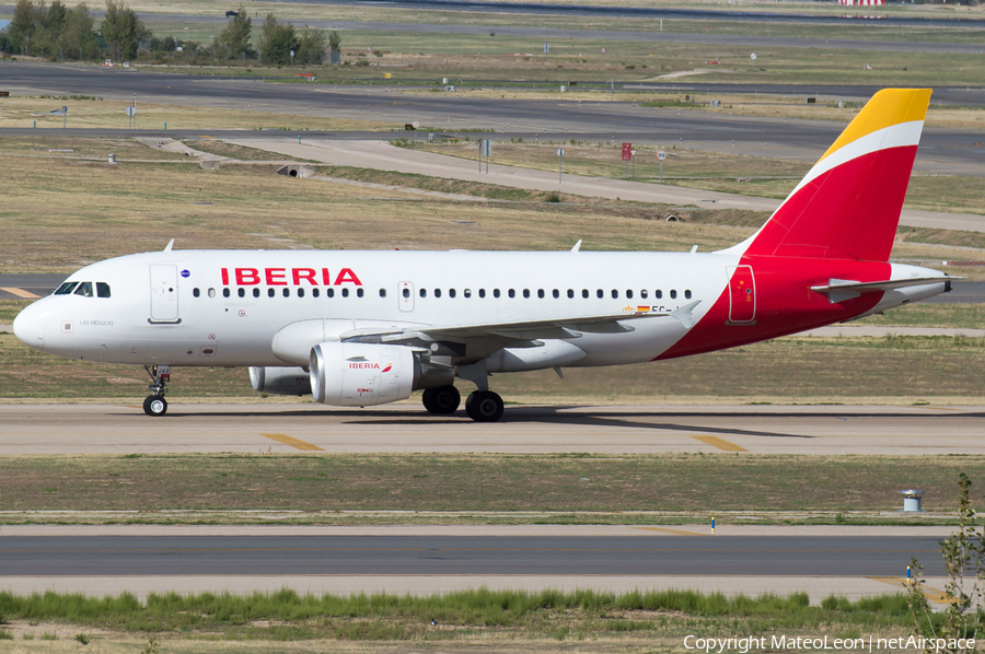 Iberia Airbus A319-111 (EC-JAZ) | Photo 350080