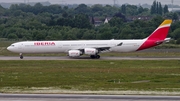 Iberia Airbus A340-642 (EC-JBA) at  Dusseldorf - International, Germany