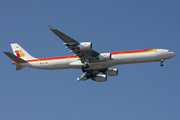 Iberia Airbus A340-642 (EC-JBA) at  Madrid - Barajas, Spain