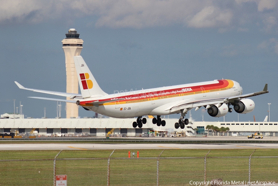 Iberia Airbus A340-642 (EC-JBA) | Photo 297604