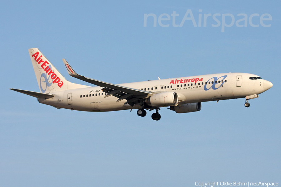 Air Europa Boeing 737-85P (EC-JBJ) | Photo 94288