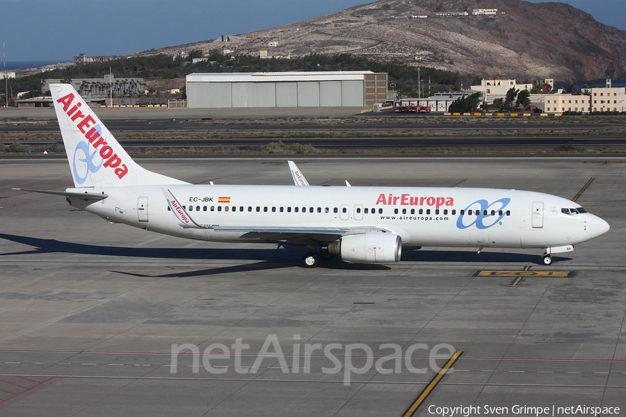 Air Europa Boeing 737-85P (EC-JBK) | Photo 155993