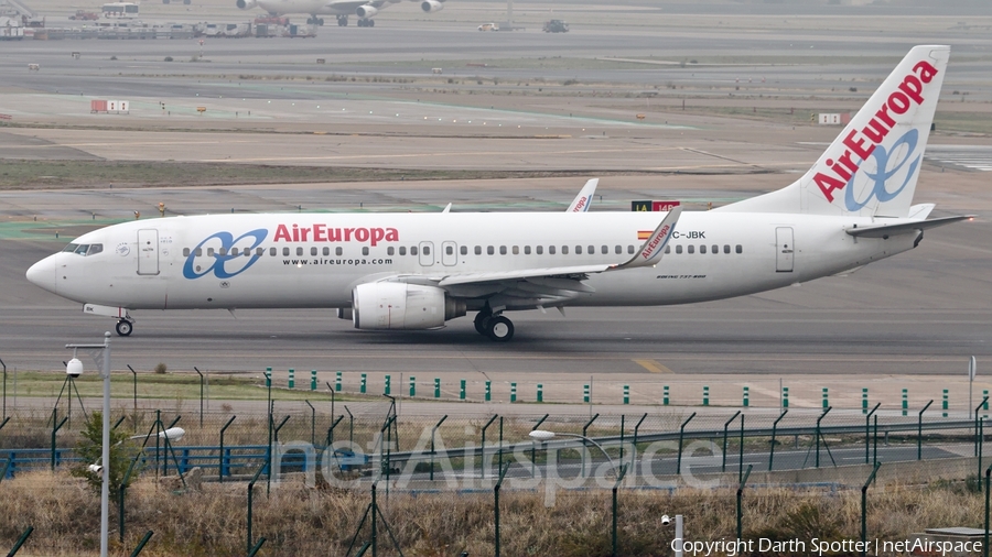 Air Europa Boeing 737-85P (EC-JBK) | Photo 233333