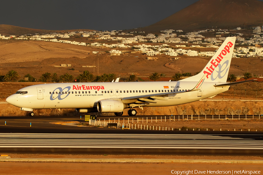 Air Europa Boeing 737-85P (EC-JBL) | Photo 6146