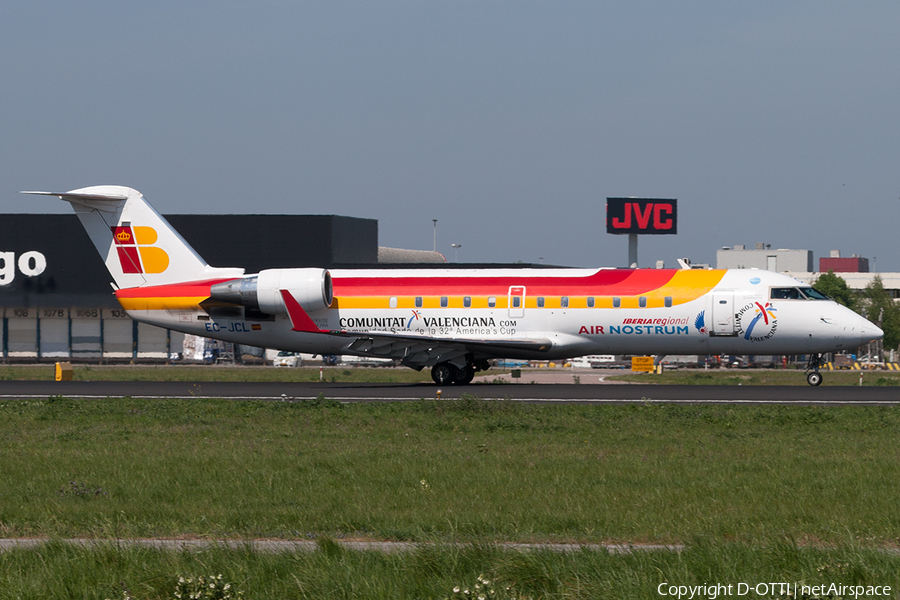 Iberia Regional (Air Nostrum) Bombardier CRJ-200ER (EC-JCL) | Photo 199458