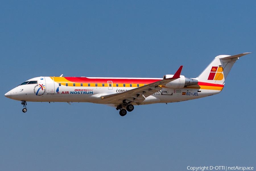Iberia Regional (Air Nostrum) Bombardier CRJ-200ER (EC-JCL) | Photo 203490