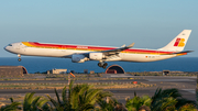 Iberia Airbus A340-642 (EC-JCY) at  Gran Canaria, Spain