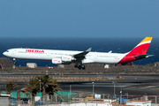 Iberia Airbus A340-642 (EC-JCZ) at  Gran Canaria, Spain