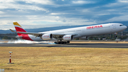 Iberia Airbus A340-642 (EC-JCZ) at  San Jose - Juan Santamaria International, Costa Rica