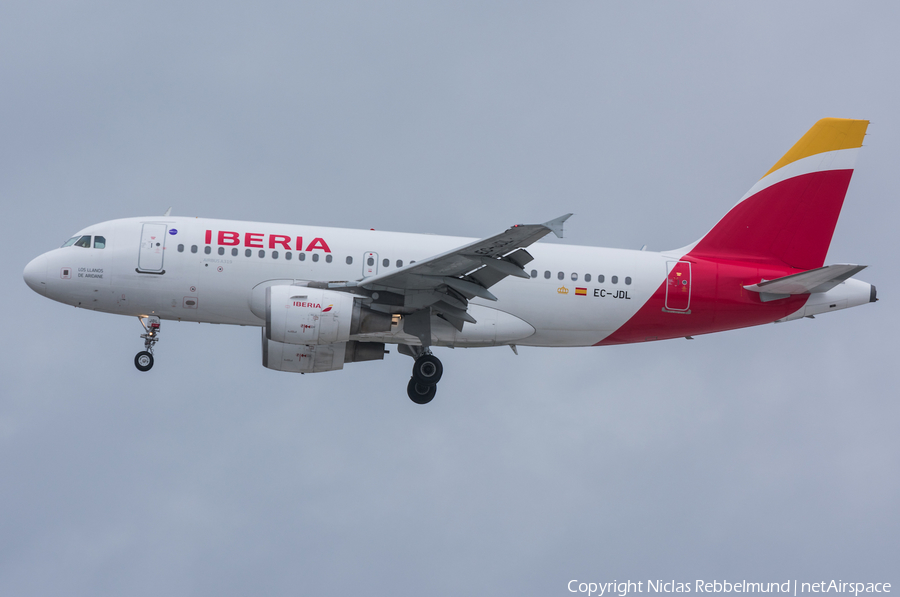 Iberia Airbus A319-111 (EC-JDL) | Photo 249353
