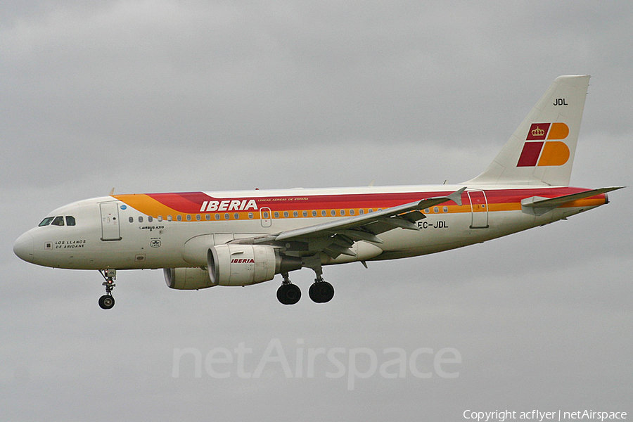 Iberia Airbus A319-111 (EC-JDL) | Photo 327132