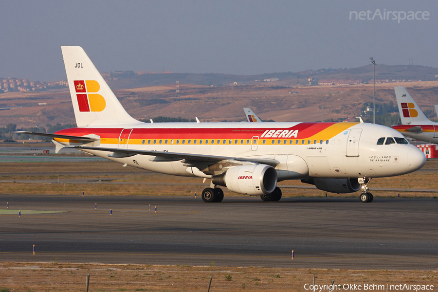 Iberia Airbus A319-111 (EC-JDL) | Photo 52050