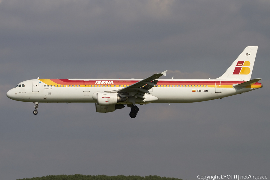 Iberia Airbus A321-211 (EC-JDM) | Photo 437893