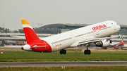 Iberia Airbus A321-211 (EC-JDM) at  Hamburg - Fuhlsbuettel (Helmut Schmidt), Germany