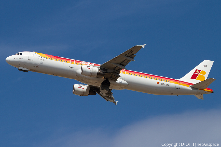 Iberia Airbus A321-211 (EC-JDM) | Photo 303924