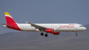 Iberia Express Airbus A321-211 (EC-JDM) at  Gran Canaria, Spain