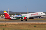 Iberia Express Airbus A321-211 (EC-JDM) at  Palma De Mallorca - Son San Juan, Spain