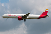 Iberia Express Airbus A321-211 (EC-JDM) at  Rostock-Laage, Germany