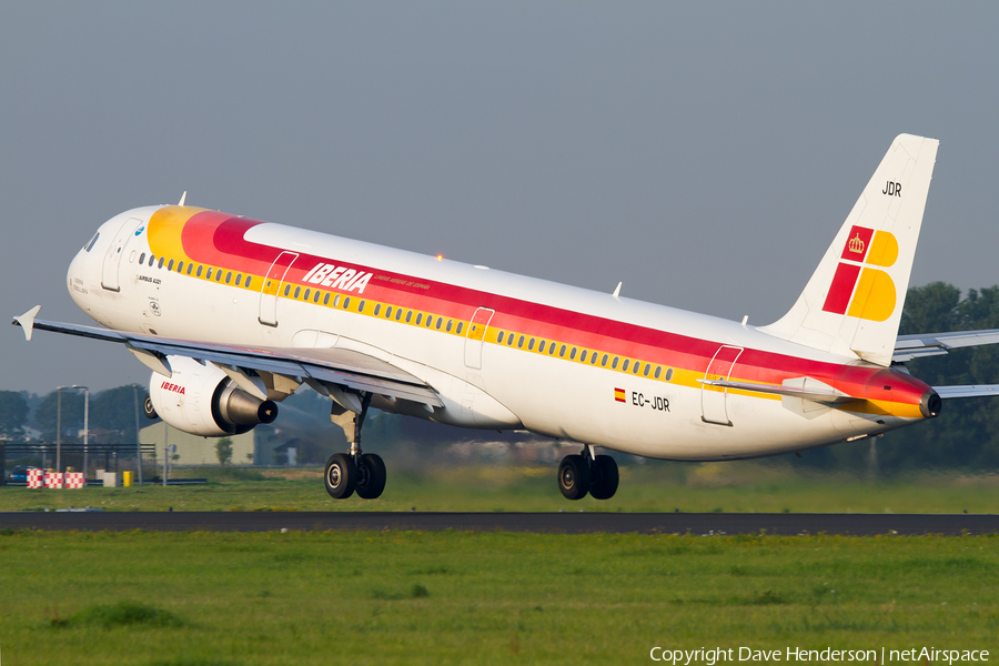 Iberia Airbus A321-211 (EC-JDR) | Photo 11117