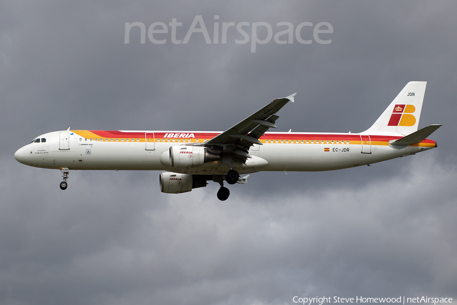 Iberia Airbus A321-211 (EC-JDR) | Photo 669202