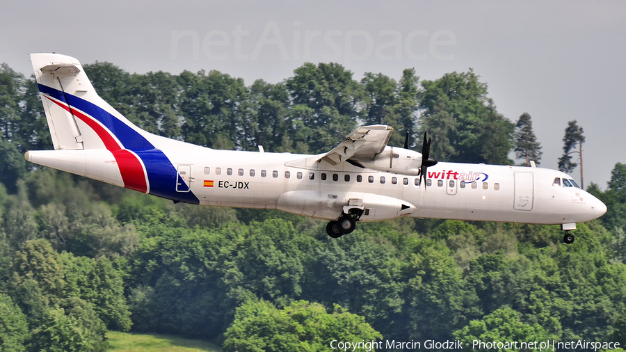 Swiftair ATR 72-201 (EC-JDX) | Photo 406576