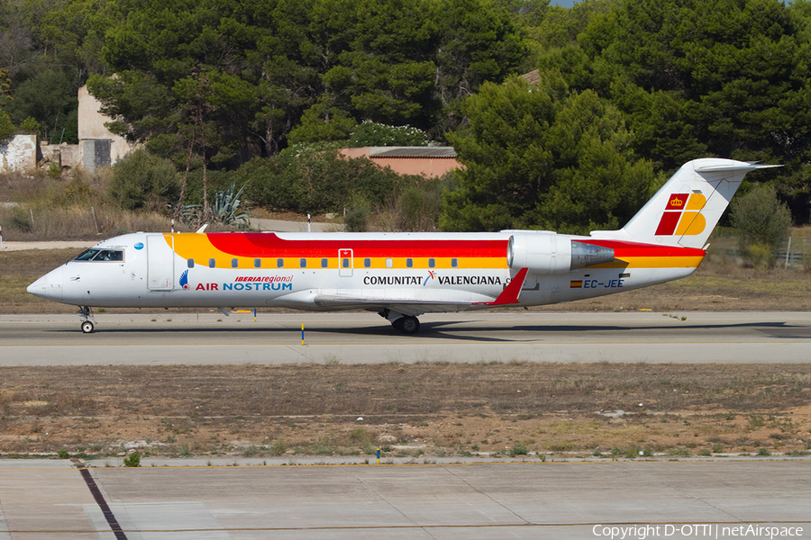 Iberia Regional (Air Nostrum) Bombardier CRJ-200ER (EC-JEE) | Photo 367825