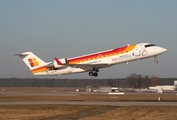 Iberia Regional (Air Nostrum) Bombardier CRJ-200ER (EC-JEF) at  Hannover - Langenhagen, Germany