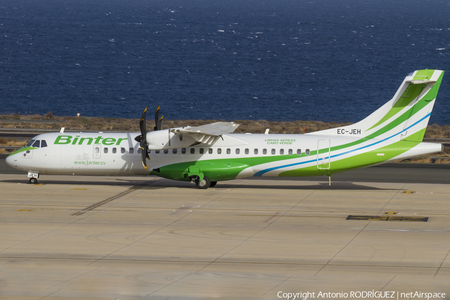 Binter Cabo Verde ATR 72-500 (EC-JEH) | Photo 183776