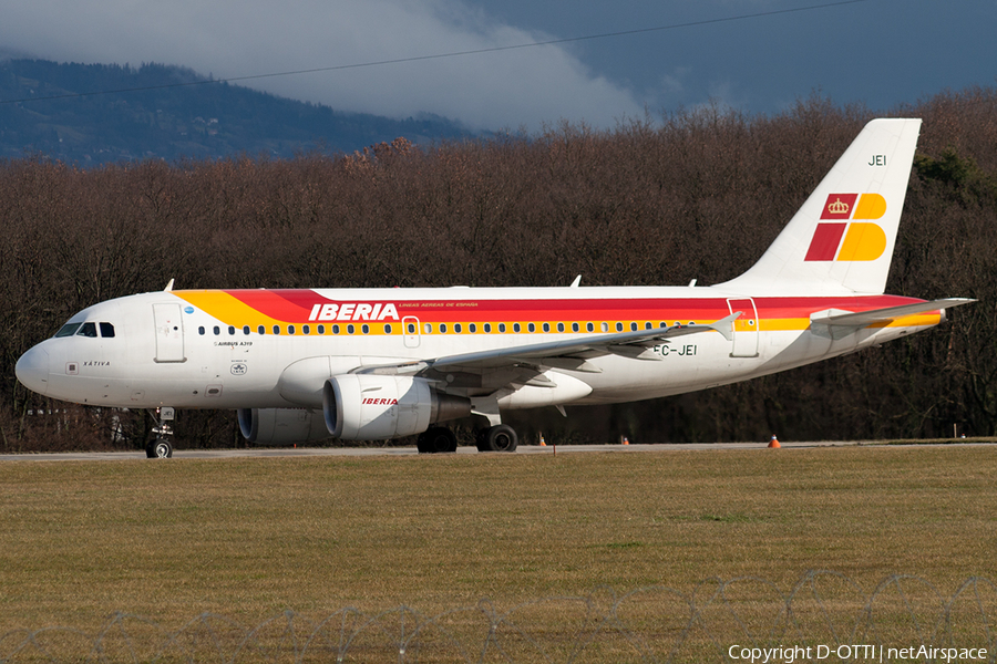 Iberia Airbus A319-111 (EC-JEI) | Photo 195316