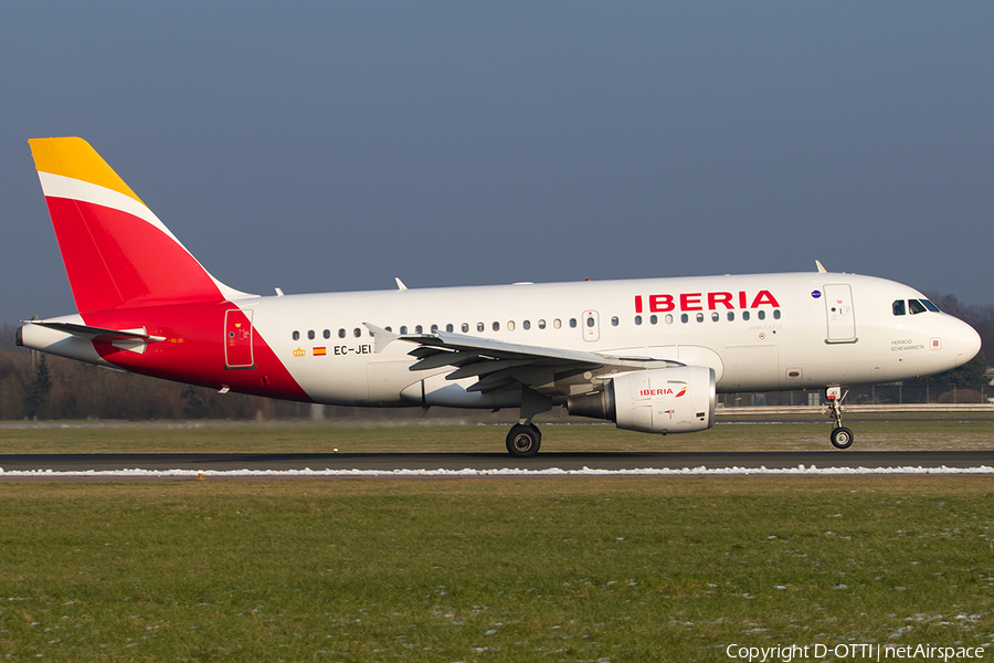 Iberia Airbus A319-111 (EC-JEI) | Photo 218639
